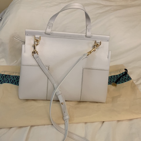 Tory Burch Flat White Crossbody Bag - Picture 2 of 7